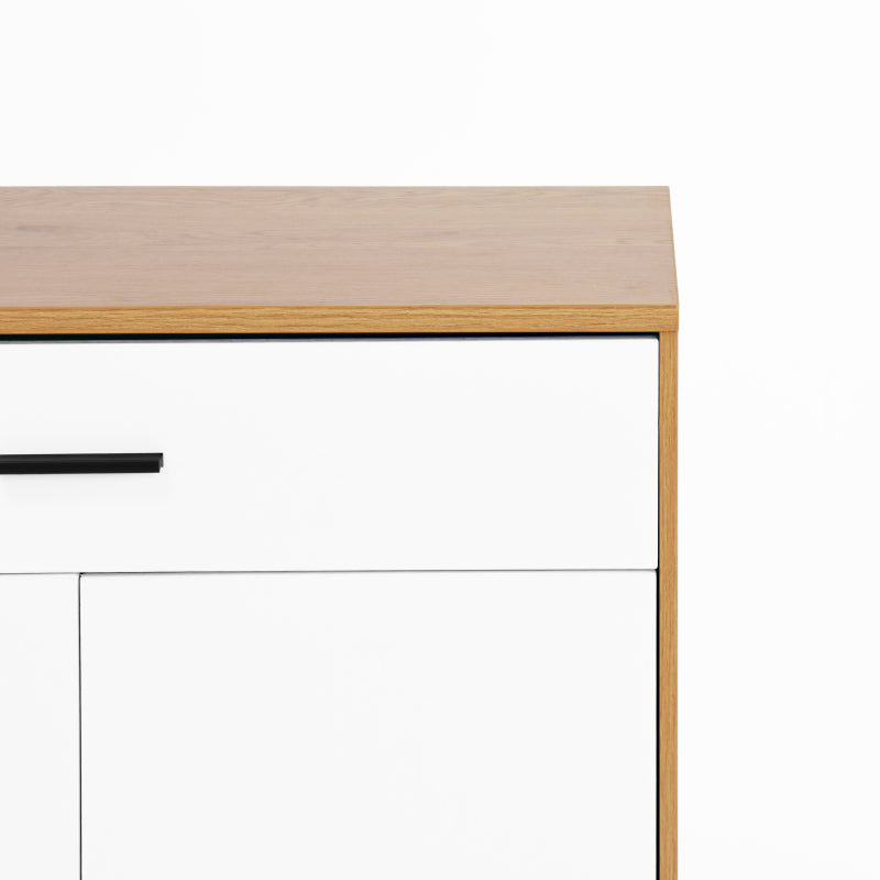 Modern Shoe Cabinet for Entryway with Adjustable Shelves