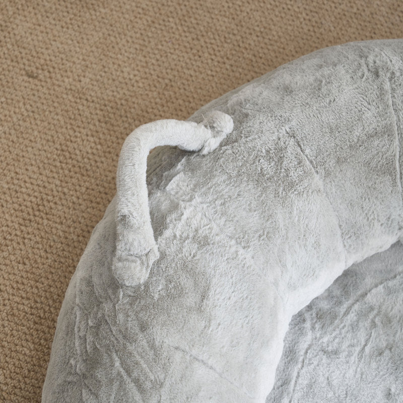 Cozy XL Human Dog Bed for Movie Nights, Memory Foam Base