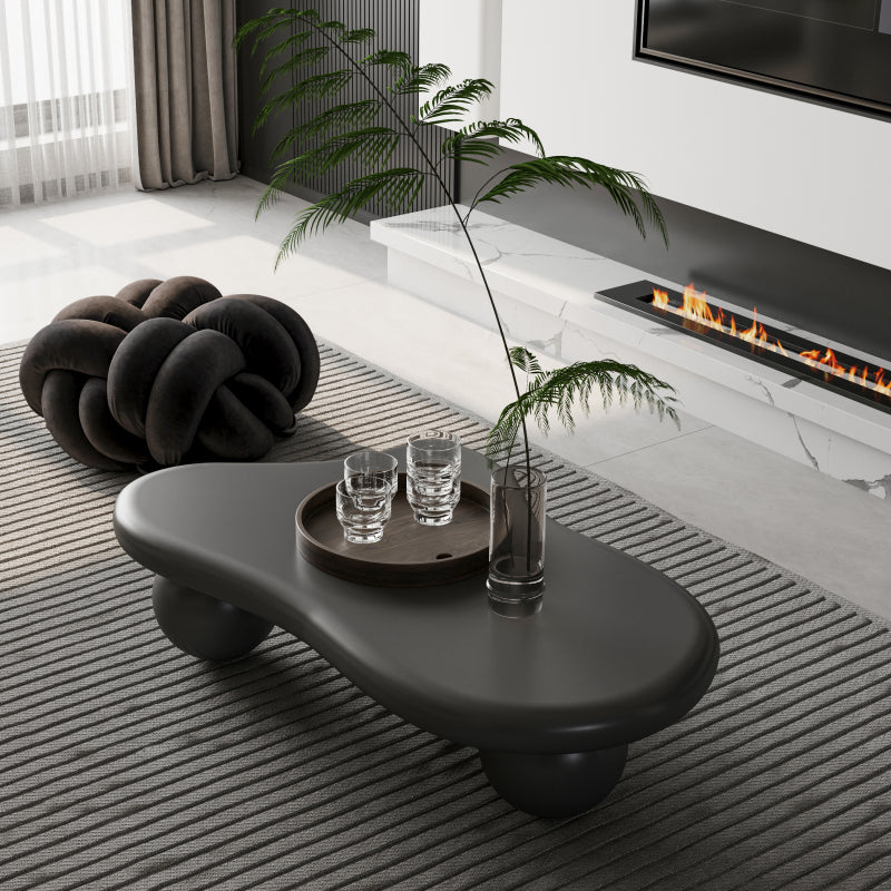 Modern Cloud Coffee Table for Your Living Room, 3 Ball Legs