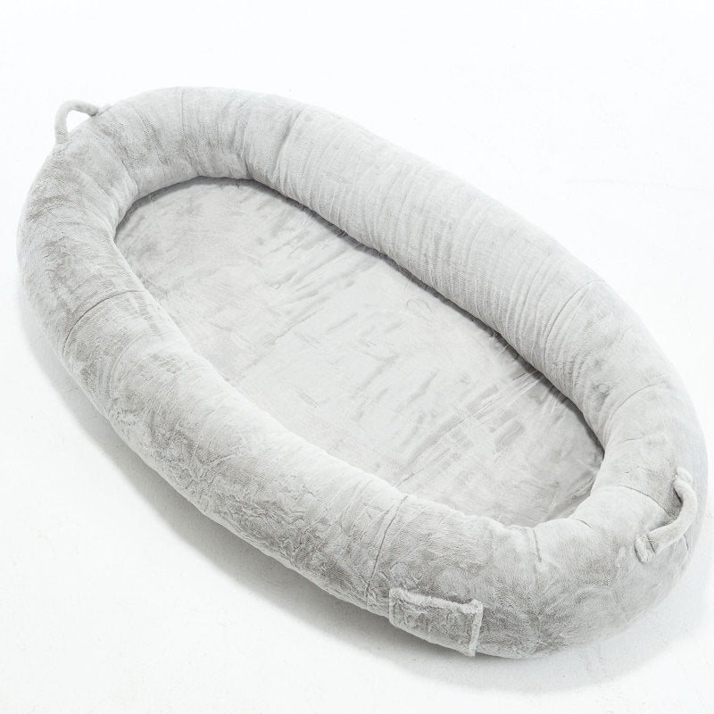 Cozy XL Human Dog Bed for Movie Nights, Memory Foam Base
