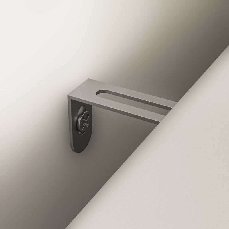 Modern White & Gold Sideboard for Dining, 2-Door Storage