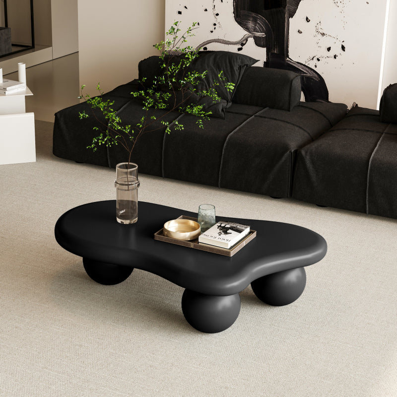 Modern Cloud Coffee Table for Your Living Room, 3 Ball Legs