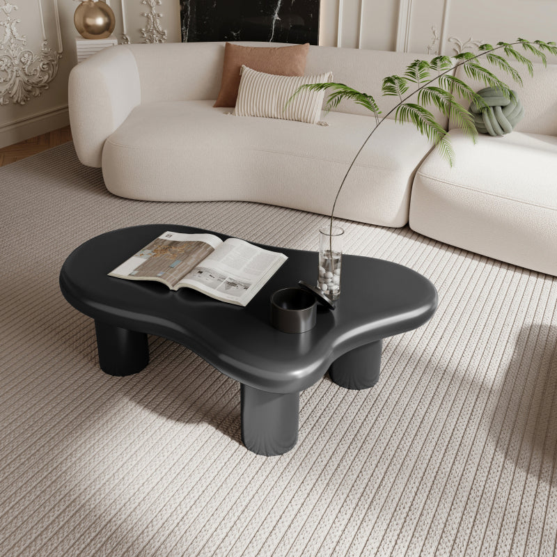 Modern Cloud Coffee Table for Your Living Room, 3 Ball Legs