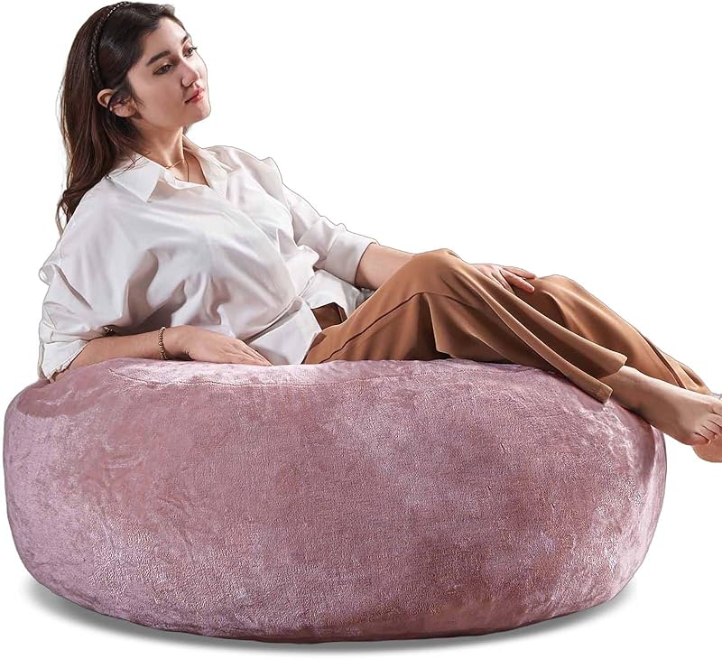 Cozy Bean Bag Chair for Living Room & Bedroom, Memory Foam