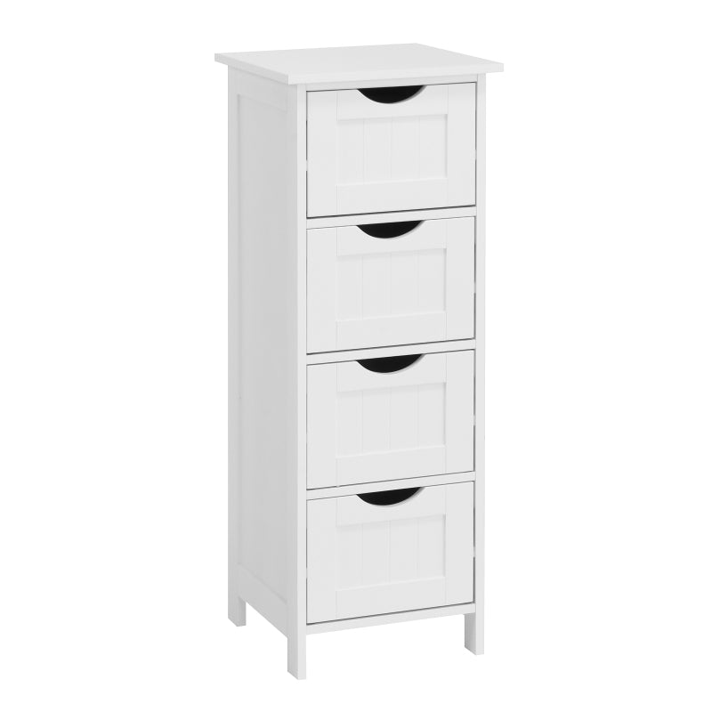 Modern White Lift-Top Toy Box for Entryway, Safety Hinges