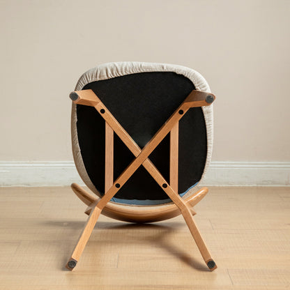 Scandinavian Dining Chair for Kitchen & Dining, Solid Oak