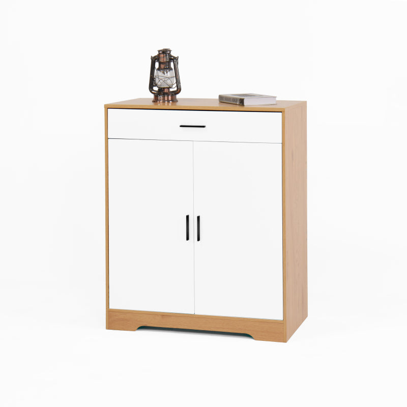 Modern Shoe Cabinet for Entryway with Adjustable Shelves