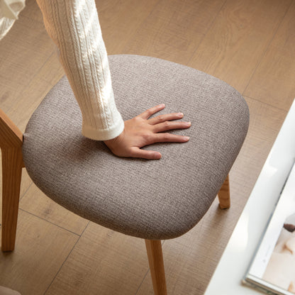 Scandinavian Dining Chair for Kitchen & Dining, Solid Oak
