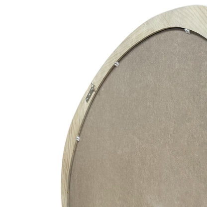 Organic Modern Wall Mirror for Entryway, Asymmetrical 45in