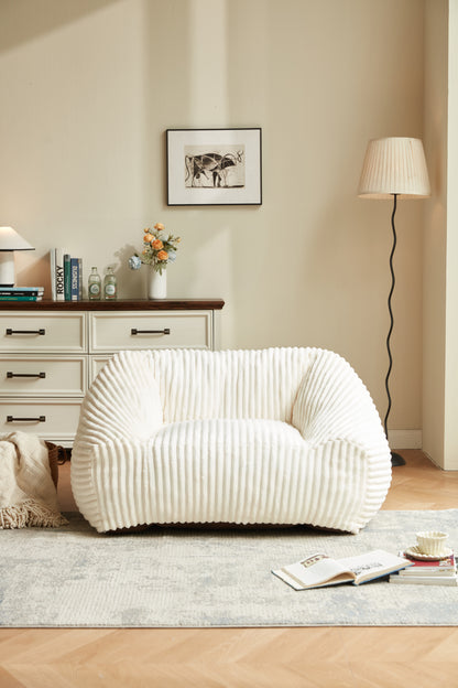 BYBYME Cozy Oversized Bean Bag Chair, Living Room & Gaming