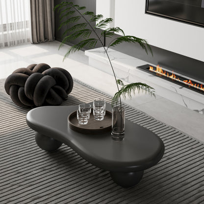 Modern Cloud Coffee Table for Your Living Room, 3 Ball Legs