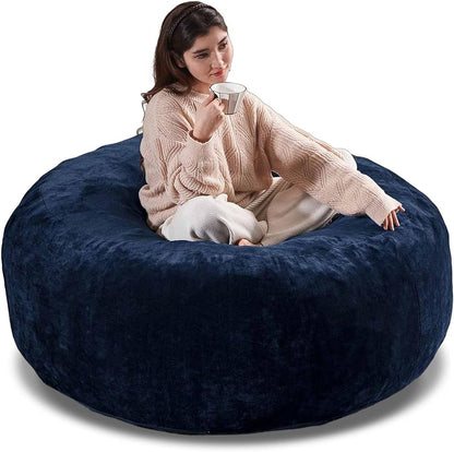 Cozy Bean Bag Chair for Living Room & Bedroom, Memory Foam