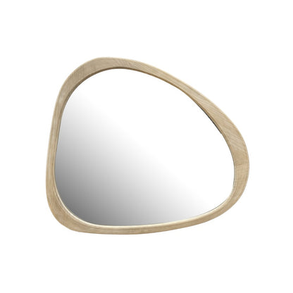 Organic Modern Wall Mirror for Entryway, Asymmetrical 45in