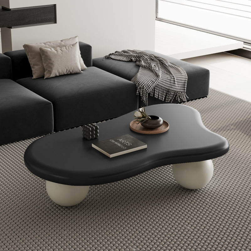 Modern Cloud Coffee Table for Your Living Room, 3 Ball Legs