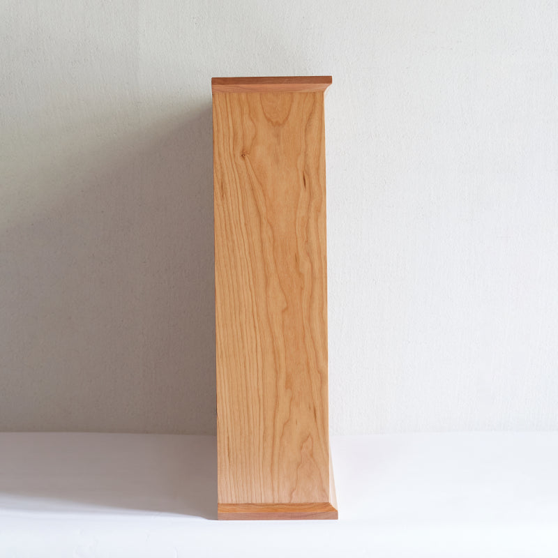 Modern European Kitchen Mug Rack, One-Piece Solid Cherry