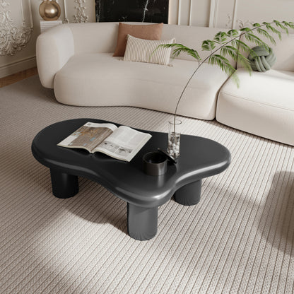 Modern Cloud Coffee Table for Your Living Room, 3 Ball Legs