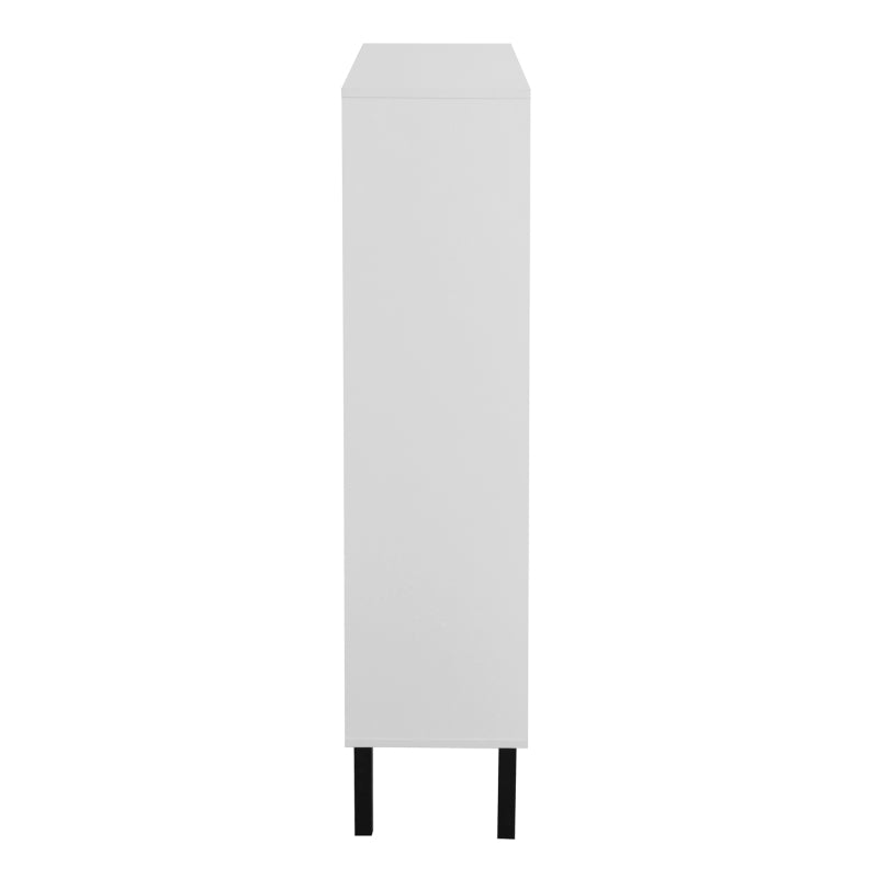 Modern Shoe Cabinet for Entryway with 2 Flip Drawers