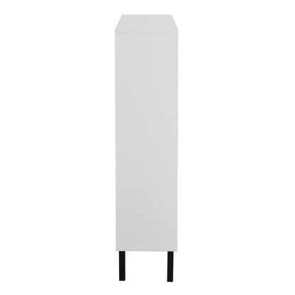 Modern Shoe Cabinet for Entryway with 2 Flip Drawers