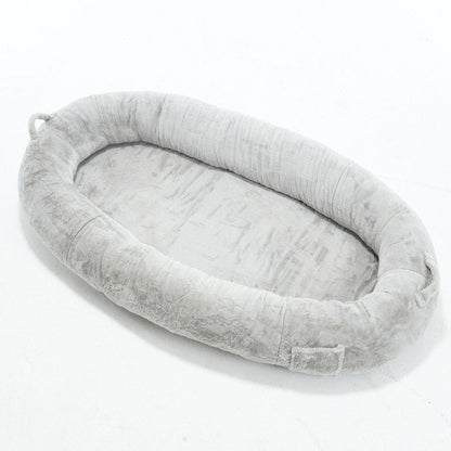 Cozy XL Human Dog Bed for Movie Nights, Memory Foam Base