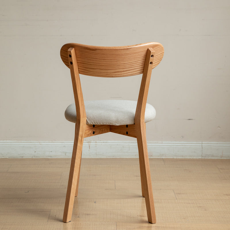 Scandinavian Dining Chair for Kitchen & Dining, Solid Oak