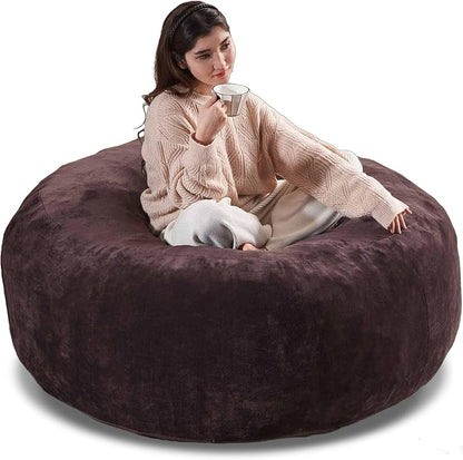 Cozy Bean Bag Chair for Living Room & Bedroom, Memory Foam