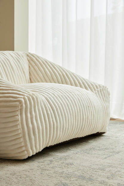 BYBYME Cozy Oversized Bean Bag Chair, Living Room & Gaming