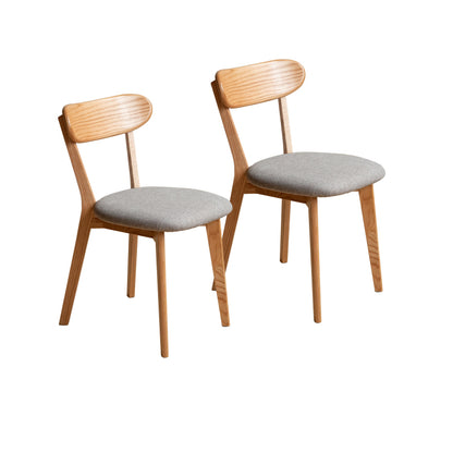 Scandinavian Dining Chair for Kitchen & Dining, Solid Oak