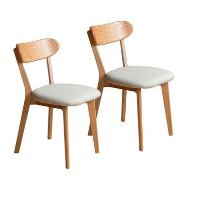 Scandinavian Dining Chair for Kitchen & Dining, Solid Oak